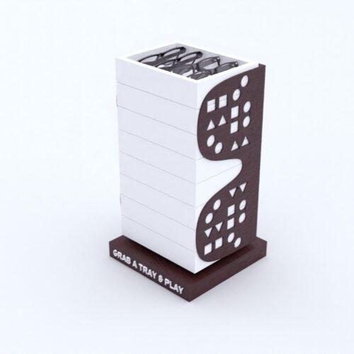 The Grab A Tray & Play Display!
